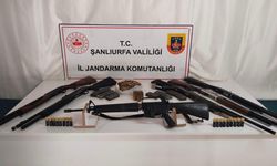 Şanlıurfa'da silah kaçakçılığı operasyonunda 7 gözaltı