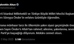 Siyasilerden Sırrı Süreyya Önder için başsağlığı mesajı (2)