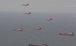 SoloTürk ve Türk Yıldızları'ndan Samsun'da prova uçuşu