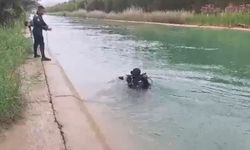 Sulama kanalına düşen Ali için arama çalışması başlatıldı