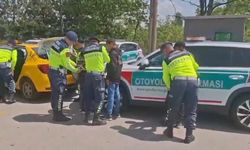 Takside 4 kaçak göçmen yakalandı, sürücü gözaltına alındı