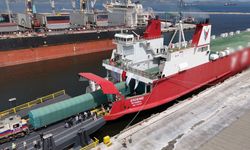Türkiye'nin en büyük tren feribotu, Bandırma-Tekirdağ arası 'Tren Ferry' seferine başladı