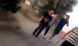 Ankara'da baltalı tehdit kamerada
