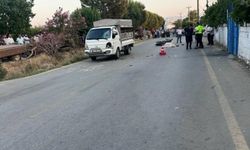 Aydın'da kamyonet ile motosiklet çarpıştı; 1 ölü, 2 yaralı