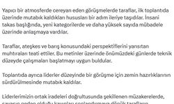 Bakan Fidan: Ukrayna ve Rusya'nın sonuç odaklı yaklaşımı memnuniyet verici