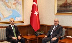 Bakan Güler ve Uraloğlu bir araya geldi
