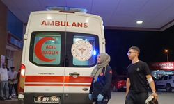Bursa'da, devrilip kamyonetin altına giren motosikletli yaralandı