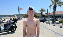 Çeşme'de sahiller bayramın ikinci gününde doldu