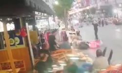 İstanbul- Gaziosmanpaşa'da sürücüsünün kontrolünden çıkan motosiklet kafeteryaya daldı