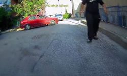 İstanbul - Pendik'te trafikte tartıştığı sürücüye eşi ve kızının yanında bıçak çekti; o anlar kamerada