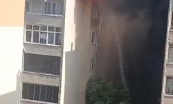 İstanbul - Silivri'de 5 katlı binanın çatısında yangın-2 / ek görüntüyle