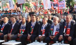 İstanbul- Üsküdar'da 'Özgür Gazze Mitingi' düzenlendi