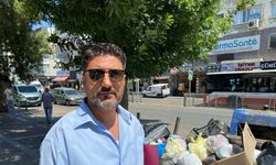 İzmir Buca'da çöp yığınları oluştu