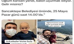 Kanseri yenen Ali Asaf için Diyarbakır’da da balon uçurdular