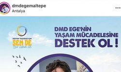 Kas erimesi hastası Ege'nin tedavisi için zamanla yarış