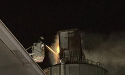 Kayseri'de ahşap fabrikasının silosundaki yangın söndürüldü