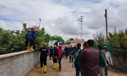 Kırşehir’de selin hasarı, dronla görüntülendi