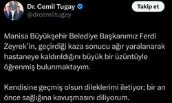 Manisa Büyükşehir Belediye Başkanı Zeyrek'i elektrik çarptı, hastaneye kaldırıldı (2)