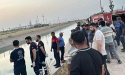 Mardin'de sulama kanalına giren Suriye uyruklu kişi kayboldu