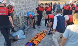 Şanlıurfa’da istinat duvarı çöktü; 4 işçi yaralandı