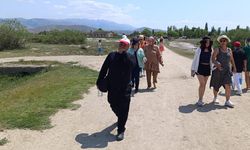 Sultan Sazlığı Milli Parkı'na bayramda ziyaretçi akını