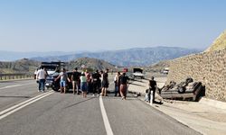Tunceli'de otomobiller çarpıştı: 2'si ağır 7 yaralı