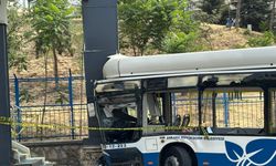 Ankara'da belediye otobüsünün karıştığı zincirleme kazada 26 kişi yaralandı