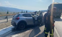 Kastamonu’da otomobil refüjdeki kanala düştü: 2 yaralı