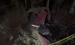 Yoldan çıkan otomobil ağaçlık alana düştü: 2 ölü