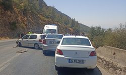 4 otomobil zincirleme kazaya karıştı: 9 yaralı