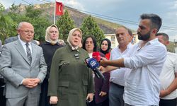 AK Parti Genel Merkez Kadın Kolları Başkanı Ercan'dan Bursa’daki yangın bölgesine ziyaret