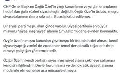 AK Parti'li Çelik: Özgür Özel'in üslubu, meşru siyasetin dışına çıkmıştır