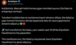 Amed Sportif Faaliyetler, Dia Saba ile anlaştı