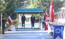 Ankara- Bakan Güler, Letonyalı mevkidaşı Sprüds ile bir araya geldi /Video eklendi