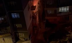 Ankara'da 7 katlı apartmanda yangın paniği