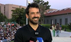 Ankara'da sinemaseverler açık hava sinemasında bir araya geldi