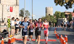 Asya ve Avrupa Triatlon Şampiyonası İstanbul'da yapıldı