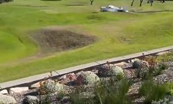 Avustralya'da hafif uçak golf sahasına indi: 2 yaralı