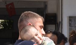 Baba, anne ve 2 çocuğunun yaralandığı kaza kamerada