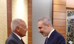 Bakan Fidan, Arap Ligi Genel Sekreteri Gheit ile bir araya geldi