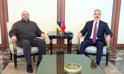 Bakan Fidan, Ukrayna Milli Güvenlik ve Savunma Konseyi Sekreteri Umerov ile görüştü