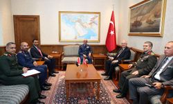 Bakan Güler, BAE Genelkurmay Başkanı Al Mazrouei'yi kabul etti