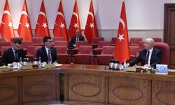 Bakan Güler, Türkiye Harp Malulü Gaziler, Şehit Dul ve Yetimleri Derneği Genel Başkanı Işık'ı kabul etti