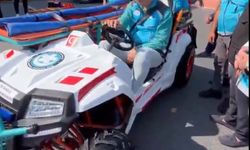 Bakan Memişoğlu, ATV ambulansı test etti
