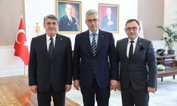 Bakan Memişoğlu, Beşiktaş Kulübü Başkanı Adalı'yı kabul etti