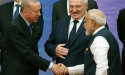 Cumhurbaşkanı Erdoğan, ŞİÖ Zirvesi'nde aile fotoğrafı çekimine katıldı