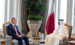 Dışişleri Bakanı Fidan, Katar Emiri Al Thani ile bir araya geldi