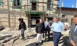 Edirne'de 6 asırlık handaki restorasyon eylül sonunda bitiyor