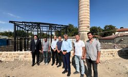 Edirne'de tek minaresi ayakta kalan tarihi mescit, yıl sonunda hizmete açılacak
