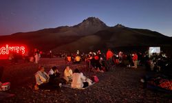 Erciyes'te 2 bin 650 metre yükseklikte meteor yağmuru/ Ek fotoğraflar